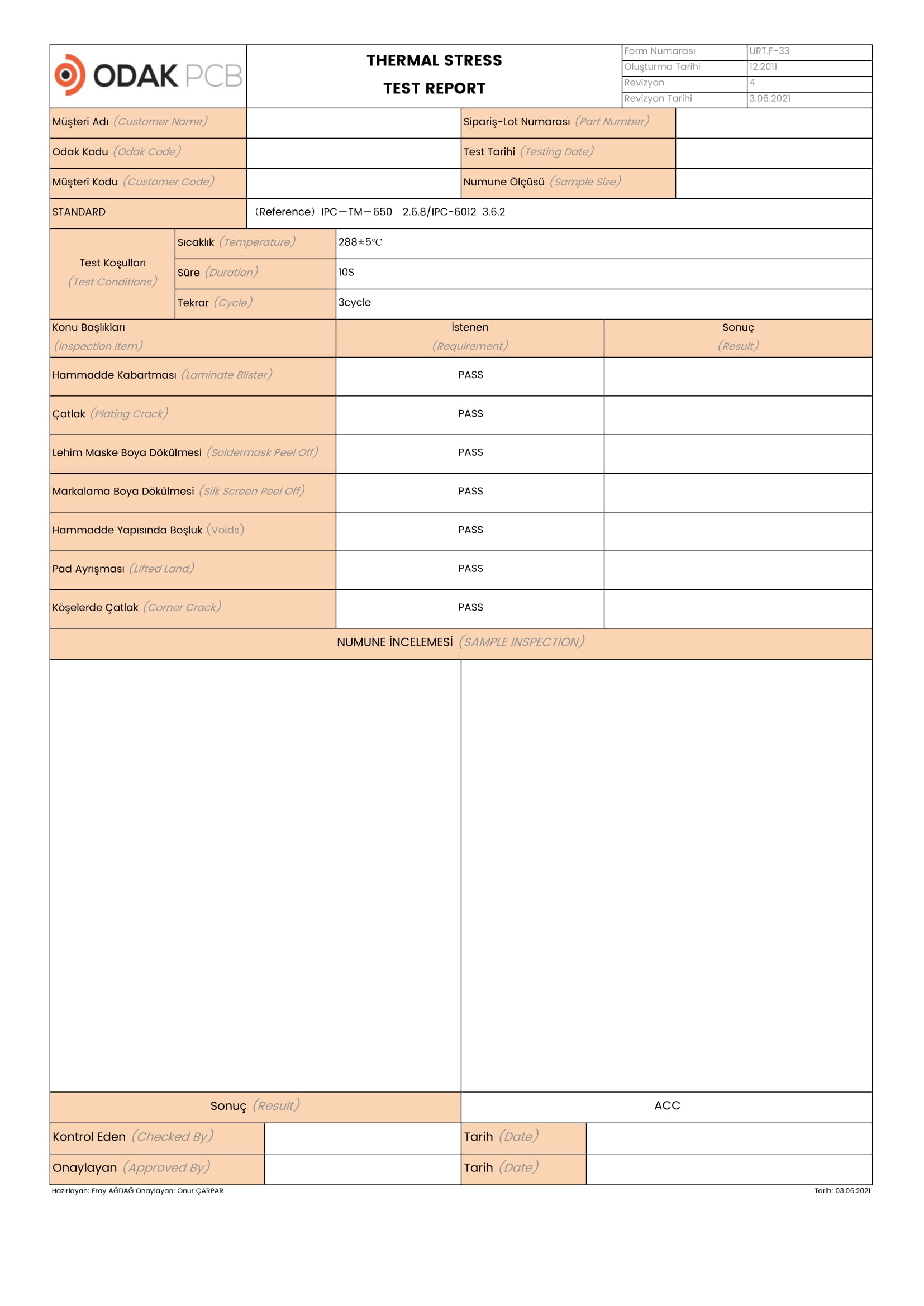 Thermal Stress Test Report